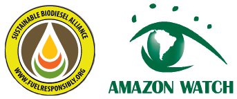 Sustainable Biodiesel Alliance and Amazon Watch