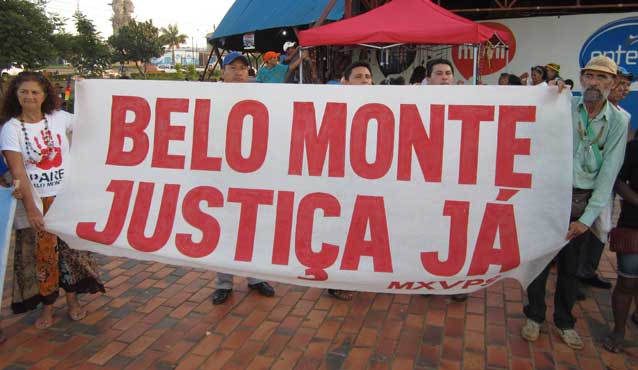 Belo Monte protest
