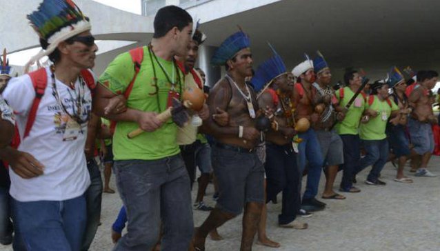 Indigenous Protestors Return to the Streets of Brasilia