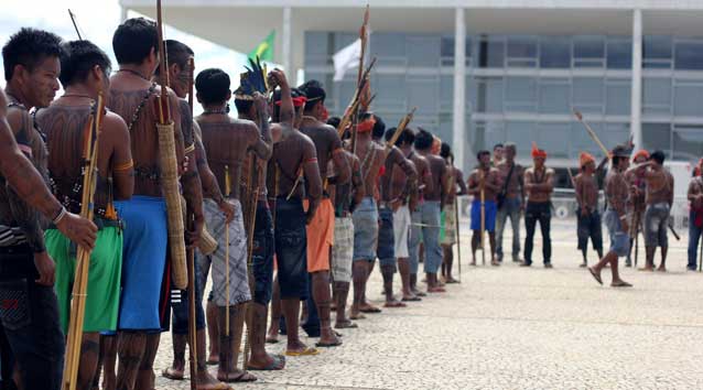 Protesting the Belo Monte Dam