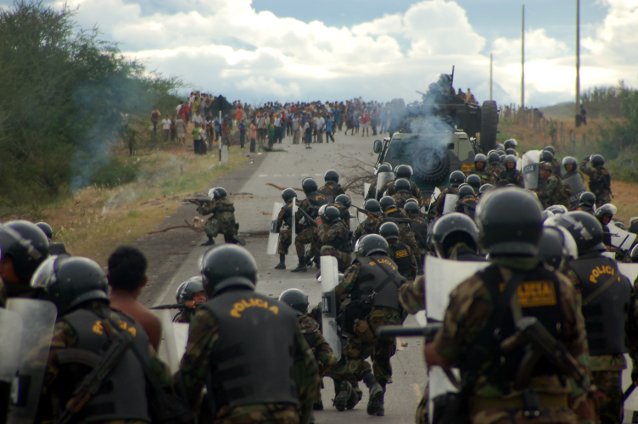 Police open fire on indigenous blockade in the Peruvian Amazon
