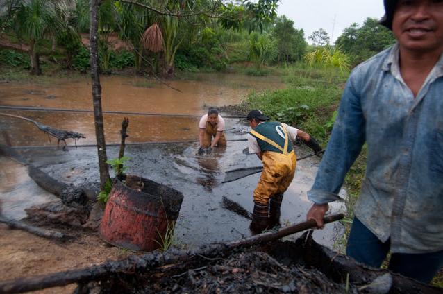 Cleaning up Chevron's contamination - with no help from the company