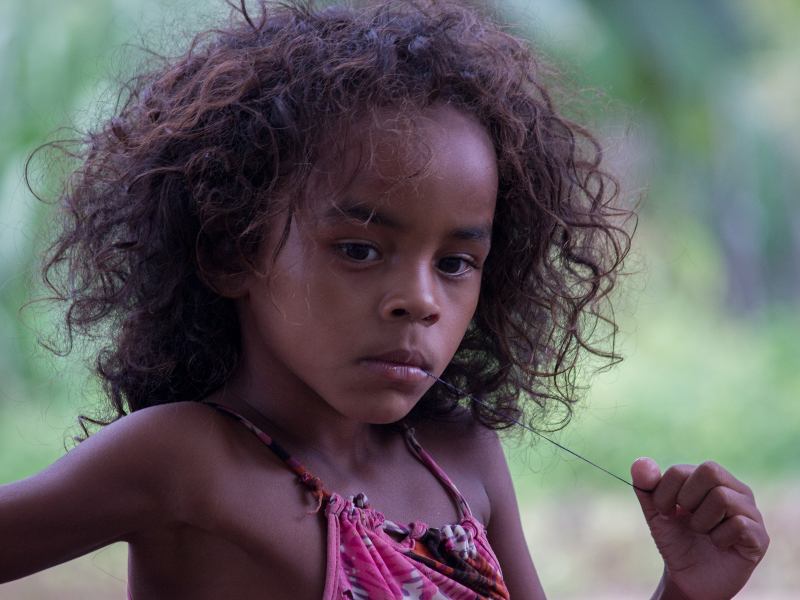 Child in the Arara community. Closest to the Belo Monte Dam site. Photo credit: Maira Irigaray / Amazon Watch