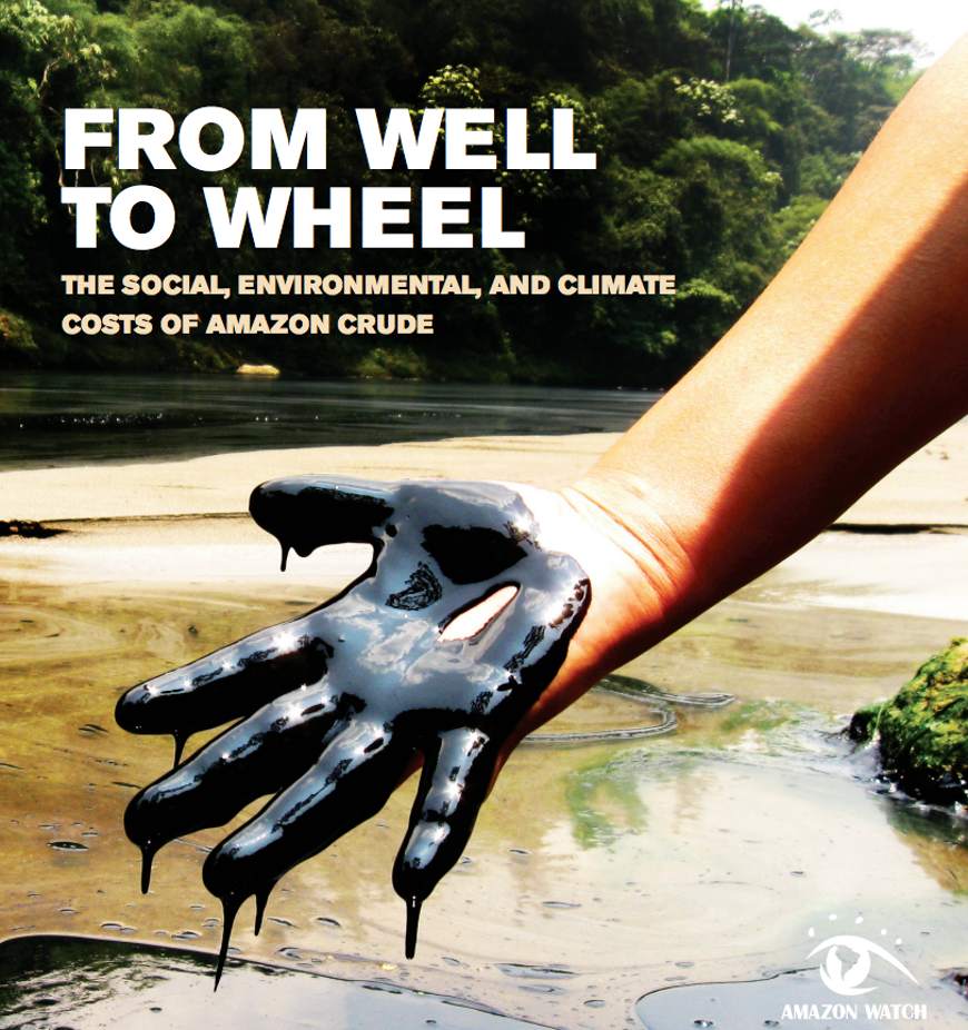 Do poço à roda: os custos sociais, ambientais e climáticos do petróleo bruto da Amazônia