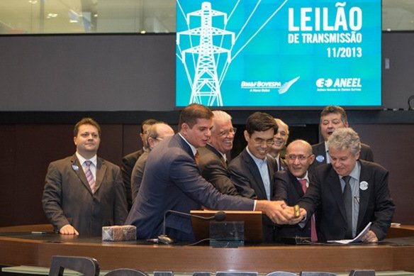 The first auction of Belo Monte's transmission lines. Photo credit: State Grid.