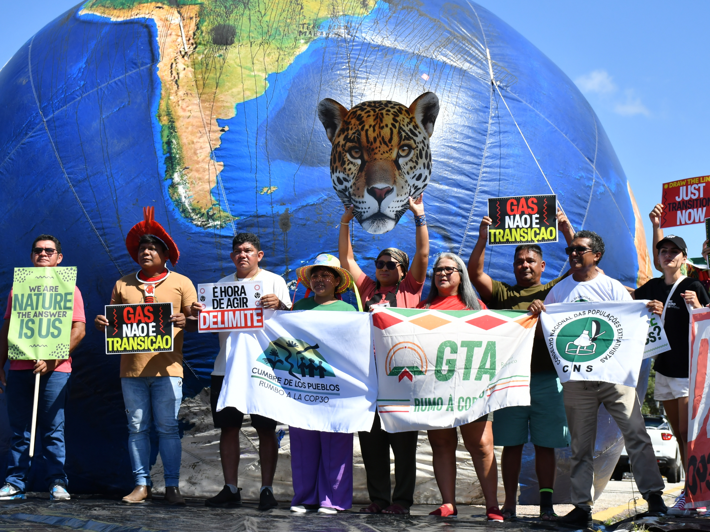 Amazon Watch and Allies at COP30 in Belém, Brazil
