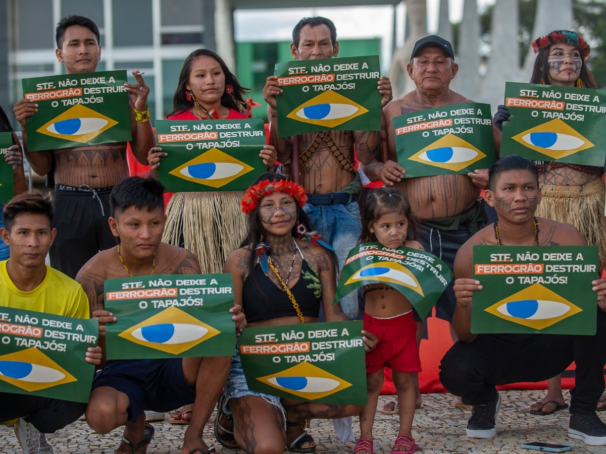 In a Major March, Brazil’s Indigenous Peoples Demand Land Demarcation and the Cancellation of Ferrogrão