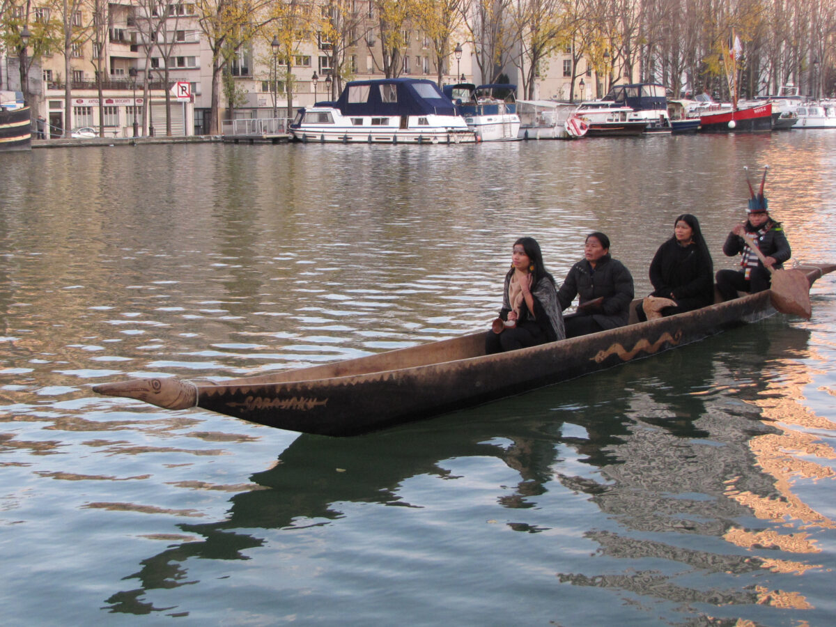 From Sarayaku to Paris by Canoe